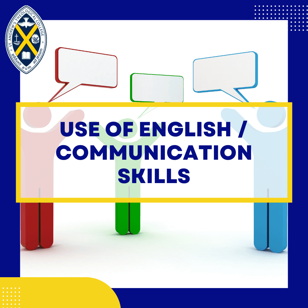 Use of English Communication Skills