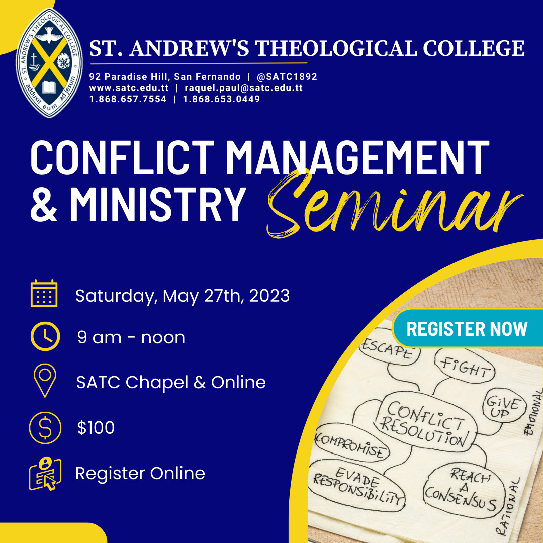 Conflict Mgt Ministry Seminar