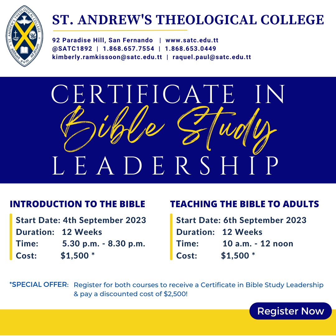 Certificate in Bible Study Leadership
