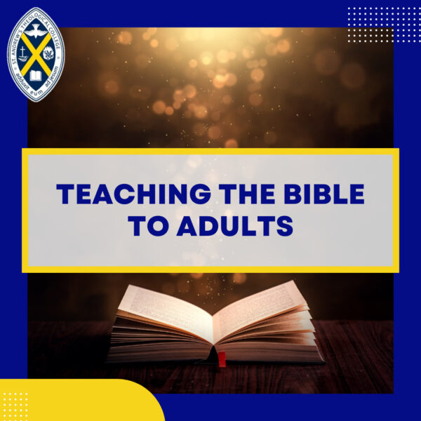 Teaching the Bible to Adults