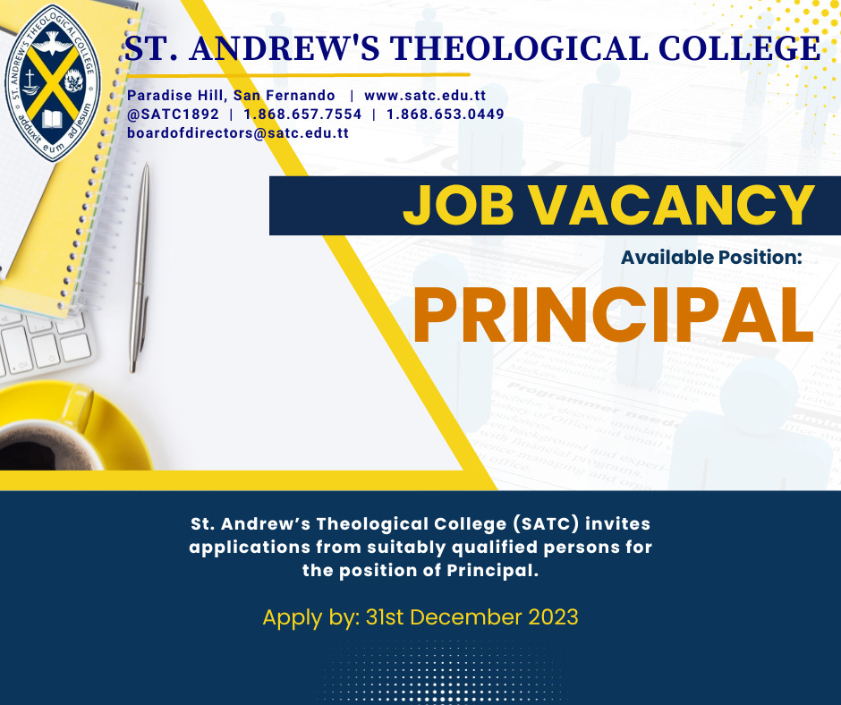 SATC Job Vacancy Principal